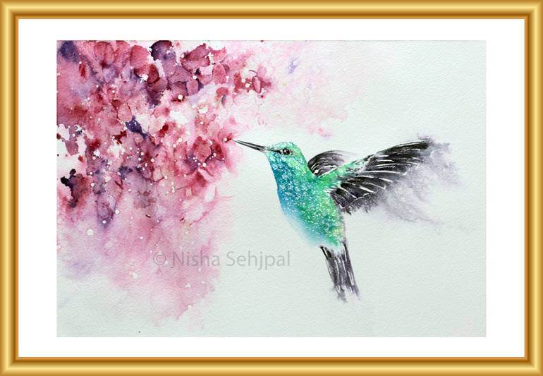 Original Impressionism Animal Painting by Nisha Sehjpal