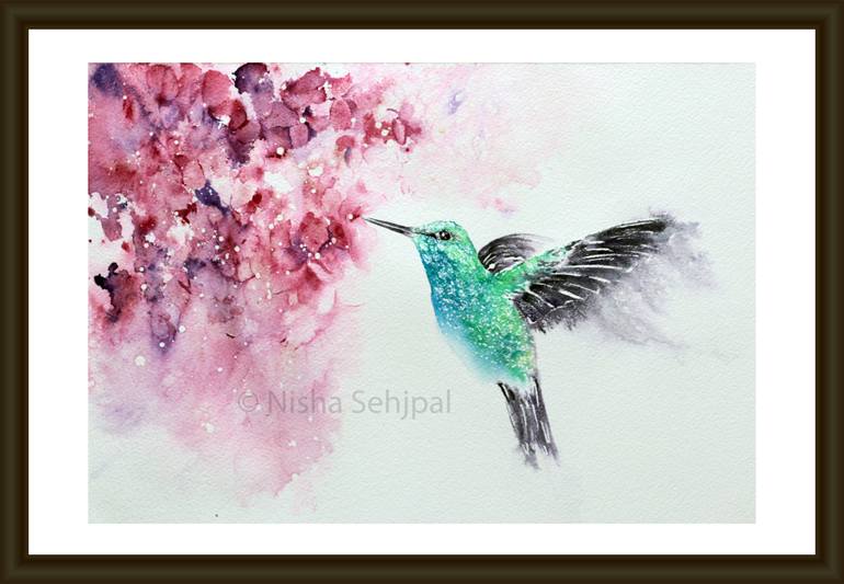 Original Impressionism Animal Painting by Nisha Sehjpal