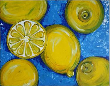 Print of Expressionism Food & Drink Paintings by Elena Kussainova