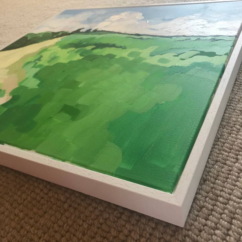 Original Impressionism Landscape Painting by Cece Swan