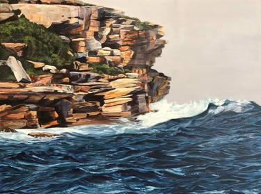 Original Figurative Seascape Paintings by Kirsty Gautheron