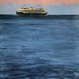 Ferry on the Horizon by Kirsty Gautheron