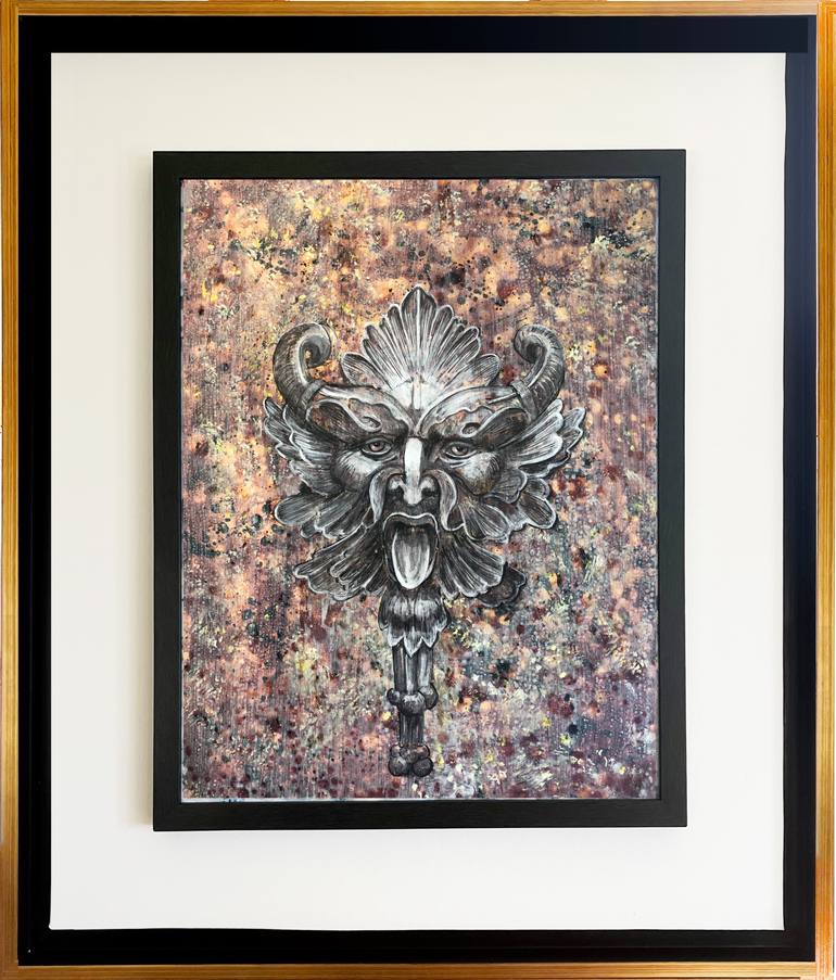 Original Surrealism Fantasy Painting by John Clancy