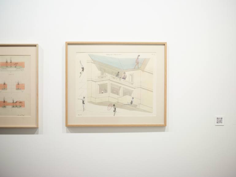Original Contemporary Architecture Mixed Media by Farshido Larimian