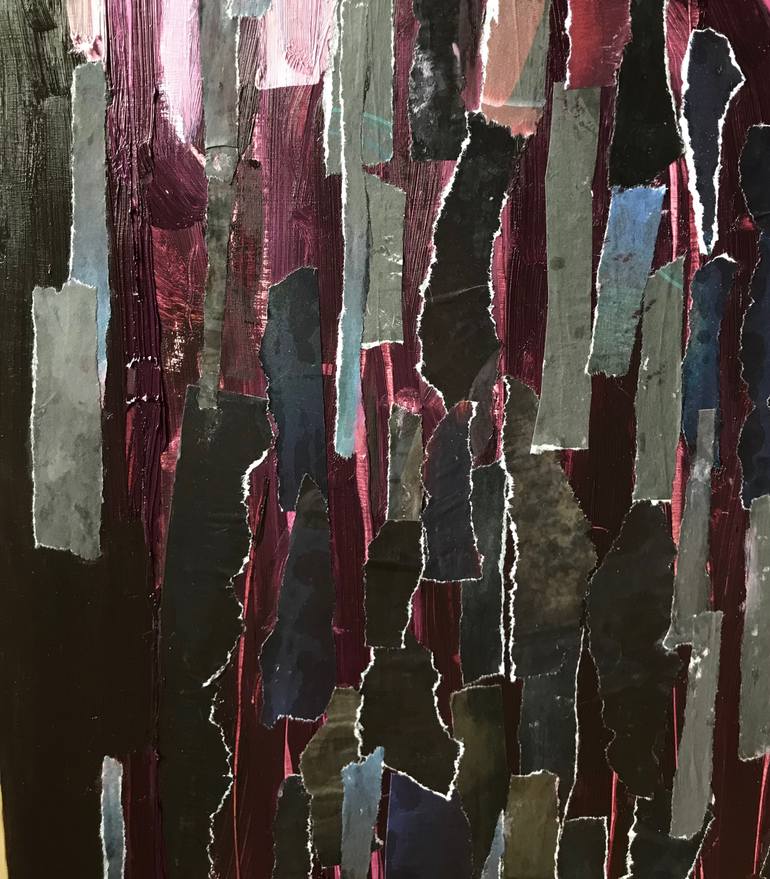 Original Figurative Abstract Painting by Louise Howard