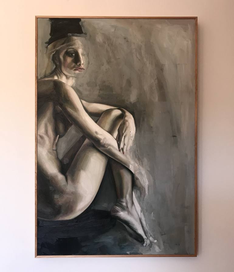 Original Nude Painting by Louise Howard