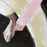 Fine art original oil painting by artist Louise Howard, entitled, Deliver.