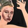 Fine art original oil painting by artist Louise Howard, entitled, Metamorphosis