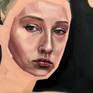 Fine art original oil painting by artist Louise Howard, entitled, Metamorphosis