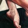 Fine art original oil painting by artist Louise Howard, entitled, Metamorphosis