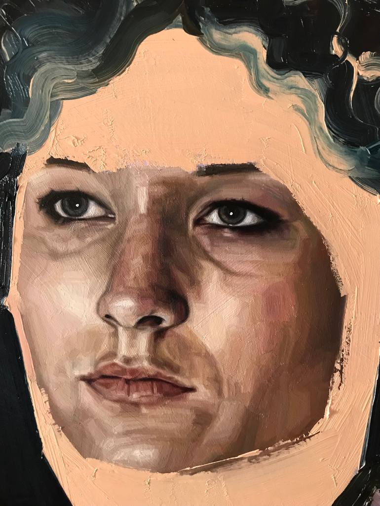 Original Figurative Abstract Painting by Louise Howard