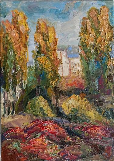 Original Fine Art Landscape Paintings by Mariana Sobkiv
