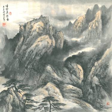 Feng Yun Qing: Clouds Cleared and Peaks Show up thumb