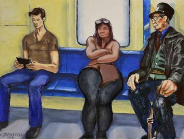 Original People Paintings by Julie Castillo
