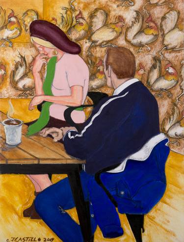 Original Conceptual Love Paintings by Julie Castillo