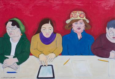 Original Women Paintings by Julie Castillo