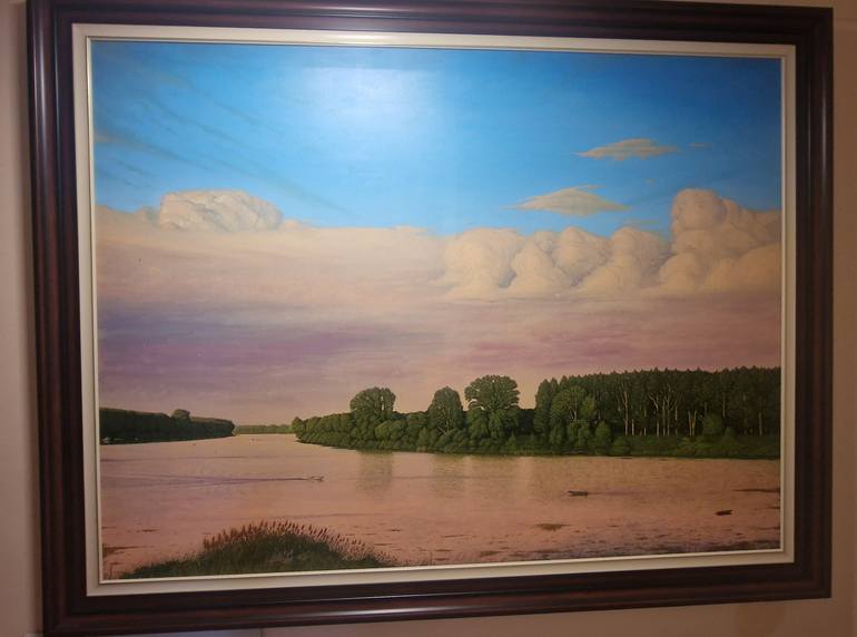 Original Figurative Landscape Painting by Bojan Stricevic