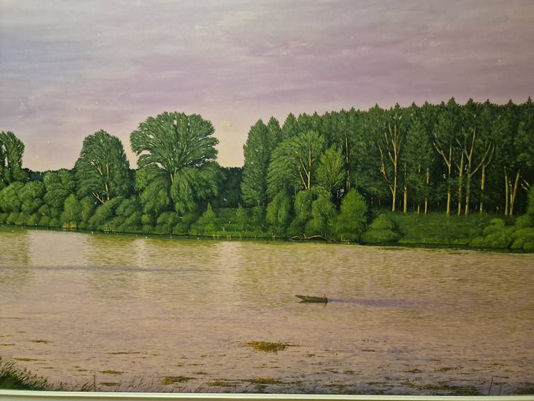 Original Figurative Landscape Painting by Bojan Stricevic