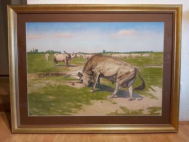 Original Cows Paintings by Bojan Stricevic