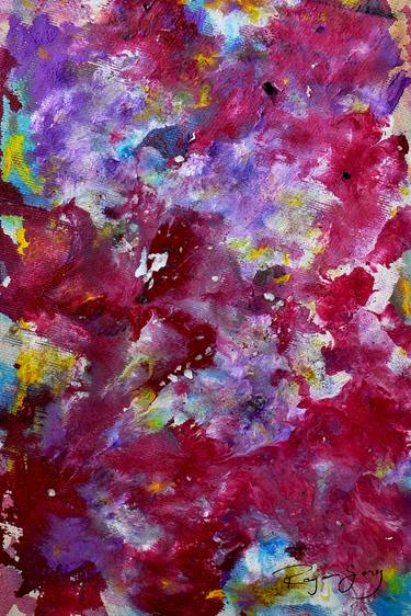 Original Abstract Expressionism Abstract Paintings by Rajan Garg