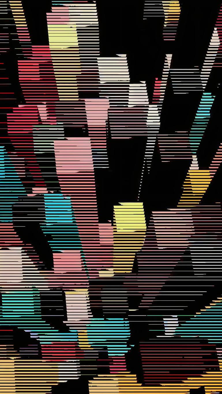 Original Minimalism Geometric Digital by Rachelmauricio Castro