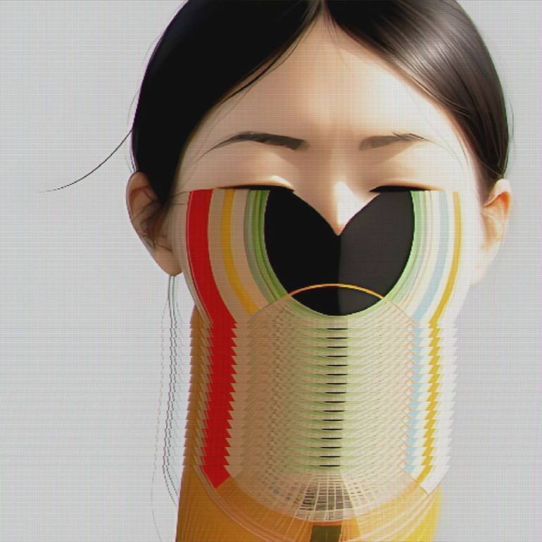 Original Minimalism Women Digital by Rachelmauricio Castro
