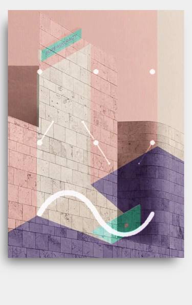 Series Objects + Graphic  "Light Pink, Purple and Green Detail" thumb