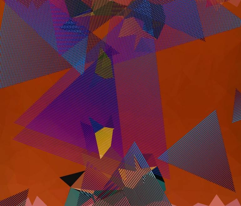 Original Geometric Digital by Rachelmauricio Castro