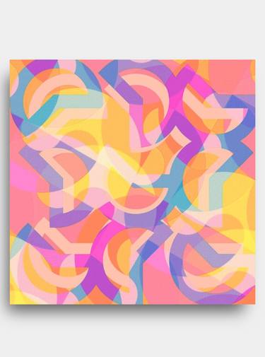 Light Colors Forming a Generative Geometry - Limited Edition of 1 thumb