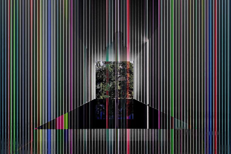 Original Conceptual Geometric Digital by Rachelmauricio Castro