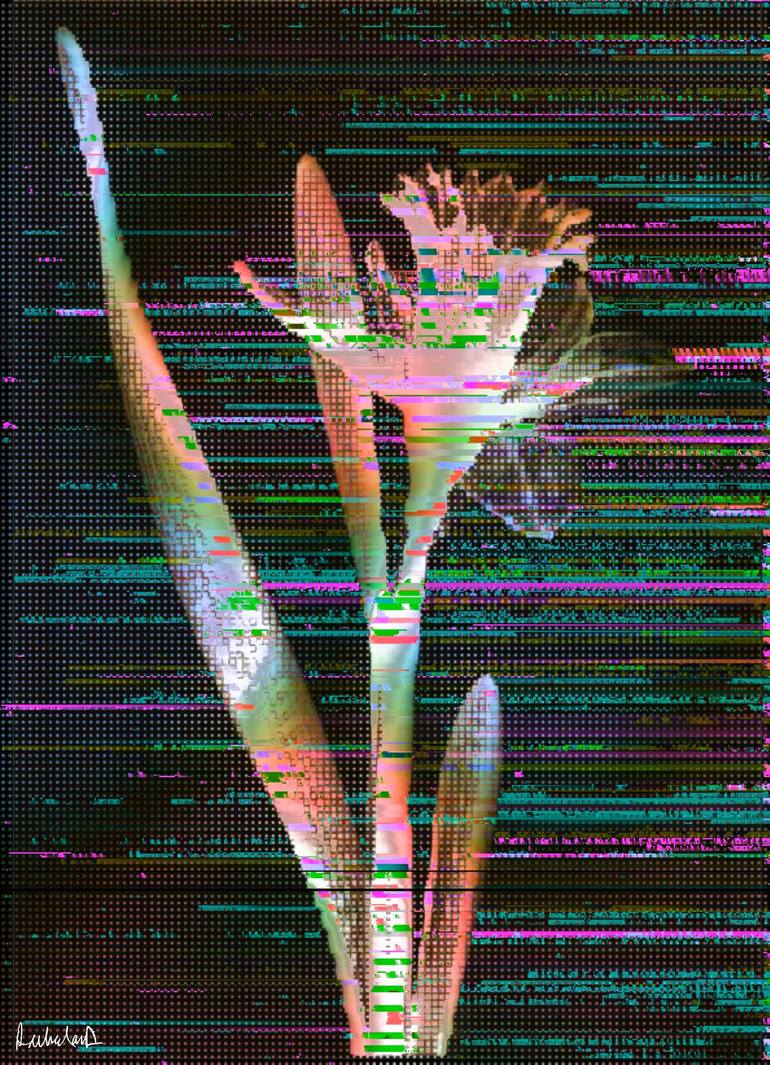 Original Floral Digital by Rachelmauricio Castro