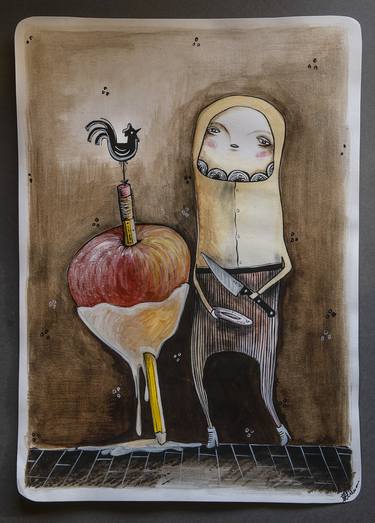 Print of Figurative Food Paintings by Hobo's Art