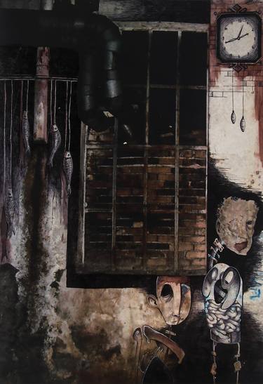 Print of Figurative Wall Mixed Media by Hobo's Art