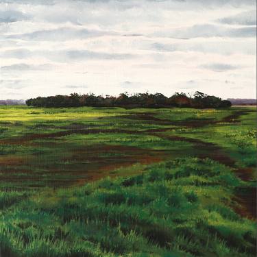 Original Figurative Landscape Paintings by John Elcock