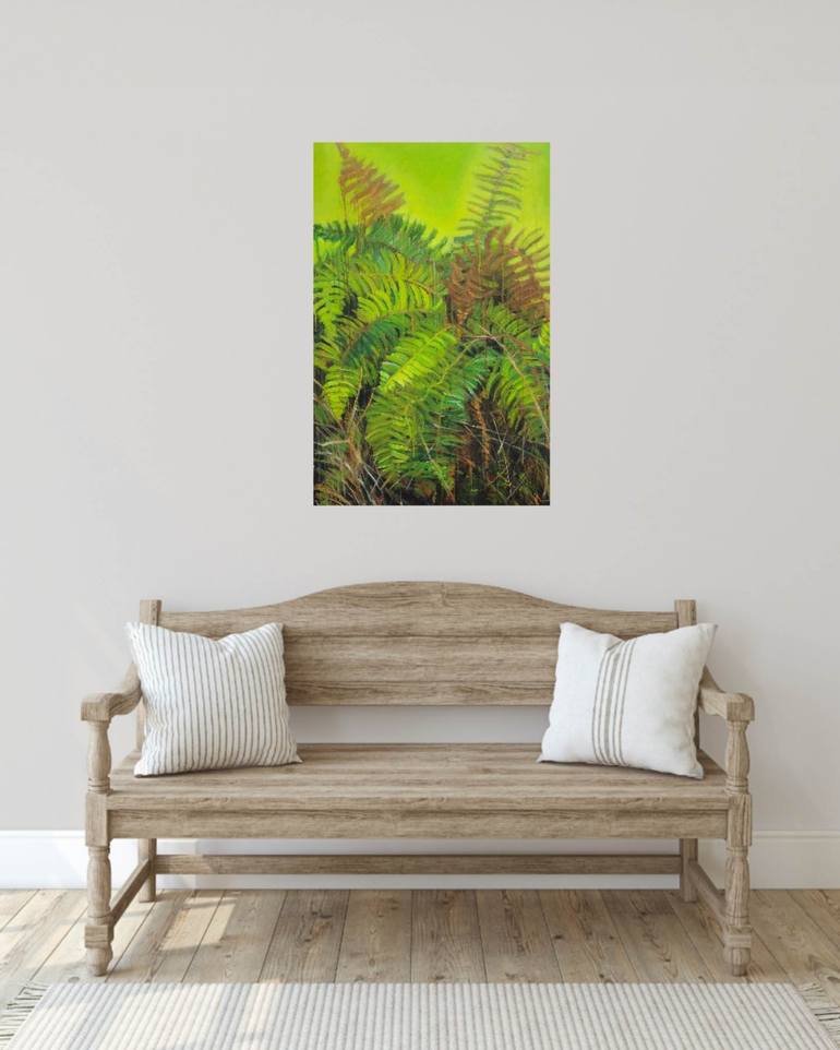 Original Impressionism Nature Painting by Leah Kohlenberg