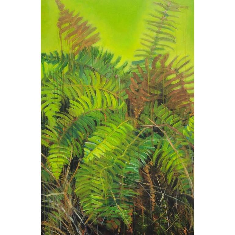 Original Impressionism Nature Painting by Leah Kohlenberg