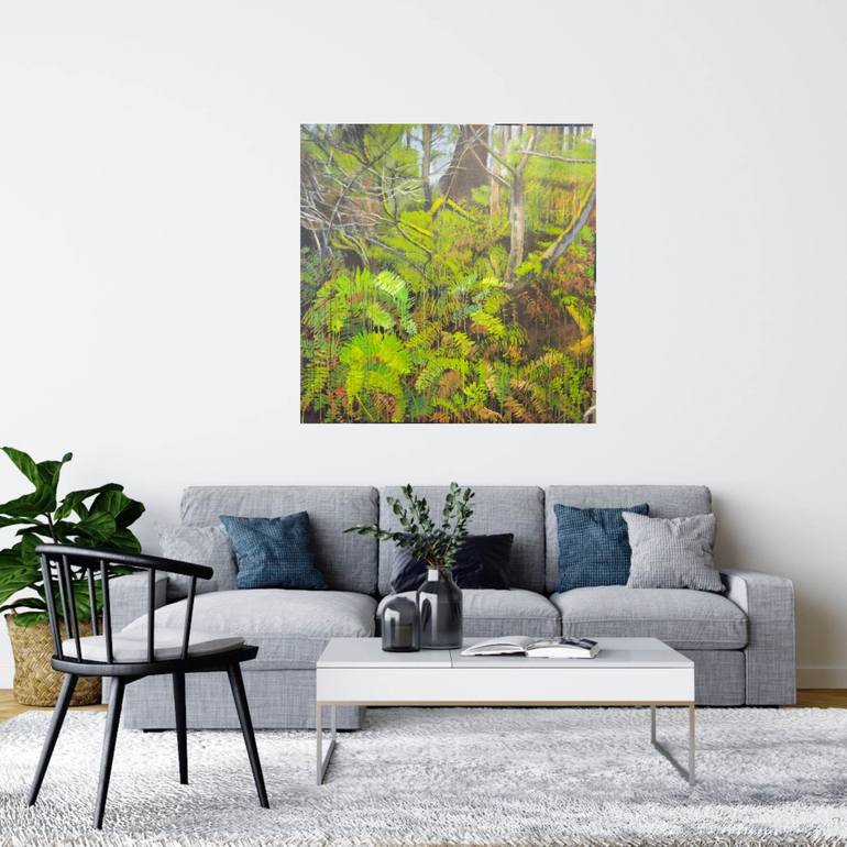 Original Impressionism Nature Painting by Leah Kohlenberg