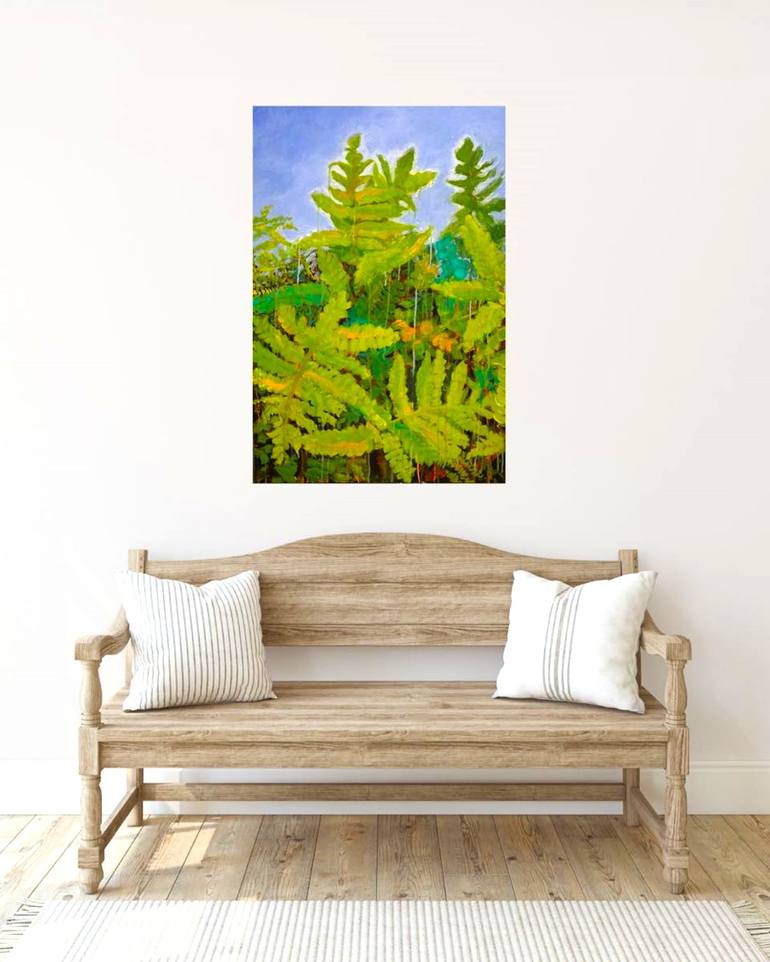 Original Impressionism Nature Painting by Leah Kohlenberg