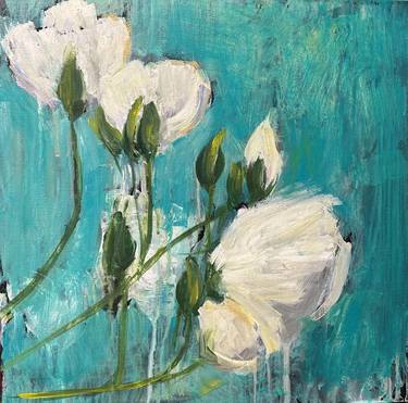 Original Impressionism Floral Paintings by Leah Kohlenberg