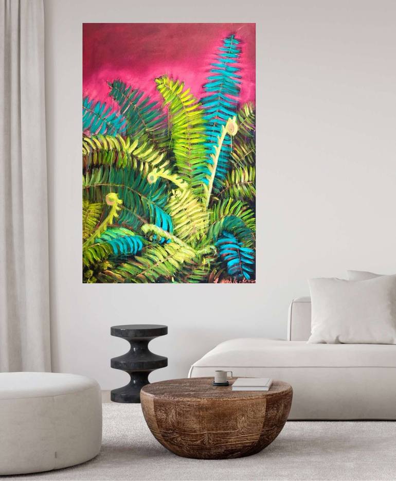 Original Impressionism Nature Painting by Leah Kohlenberg