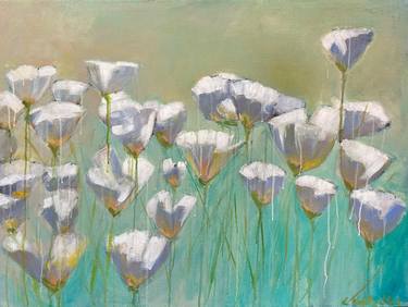 Original Impressionism Floral Paintings by Leah Kohlenberg