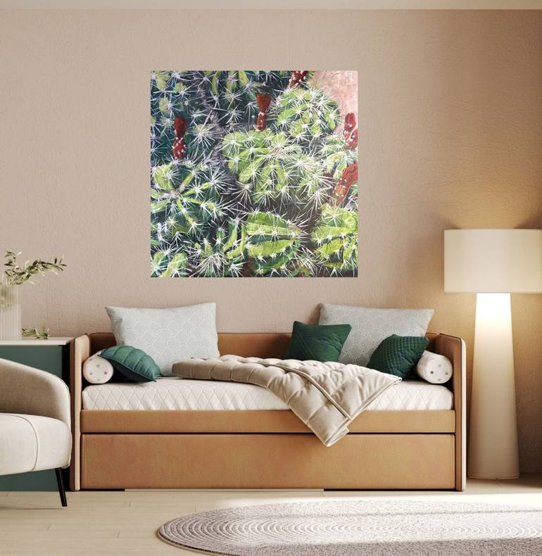 Original Impressionism Nature Painting by Leah Kohlenberg