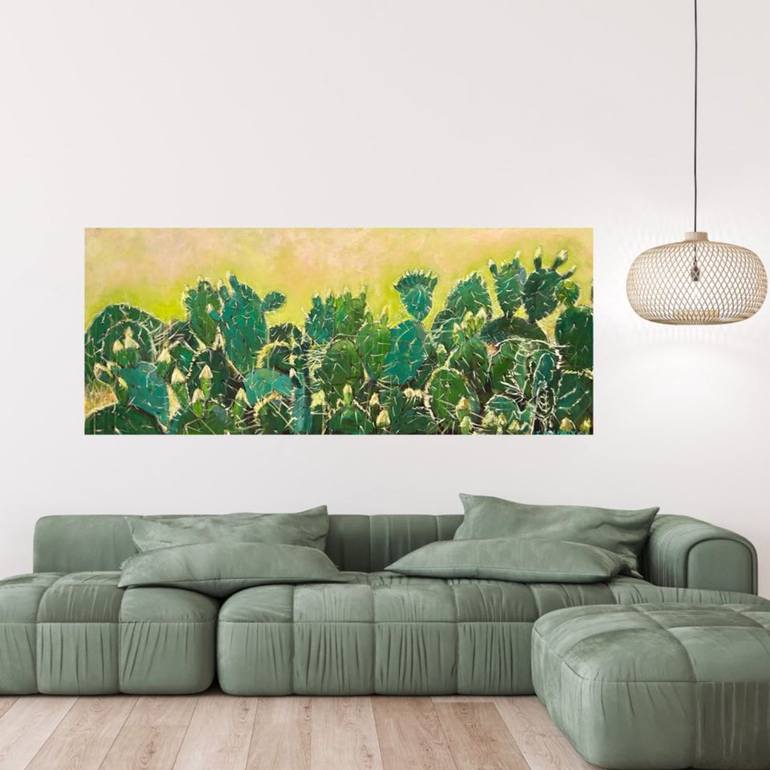 Original Impressionism Nature Painting by Leah Kohlenberg