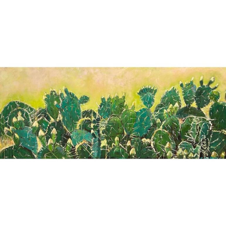 Original Impressionism Nature Painting by Leah Kohlenberg