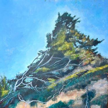 Original Impressionism Nature Painting by Leah Kohlenberg