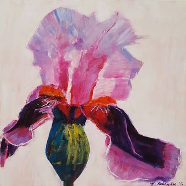 Original Impressionism Floral Paintings by Leah Kohlenberg