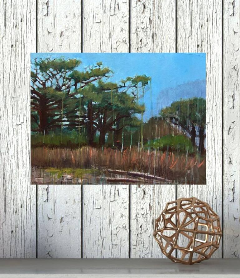 Original Expressionism Landscape Painting by Leah Kohlenberg