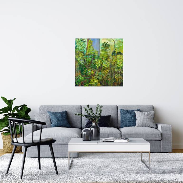 Original Impressionism Nature Painting by Leah Kohlenberg