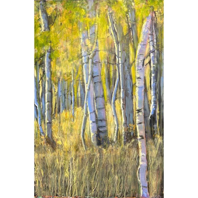 Original Impressionism Nature Painting by Leah Kohlenberg