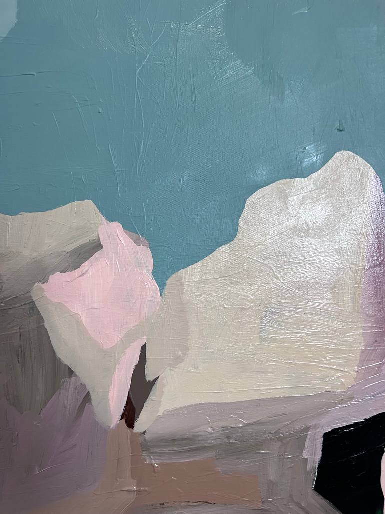 Original Abstract Expressionism Abstract Painting by Claudia Trongmo